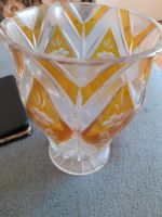 Kristal vase handgeschlifen in gelb und blume Essen - Altenessen Vorschau