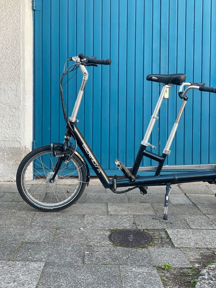 Bernds Falt & Klapp Tandem, Rohloff Speedhub 500/14, Magura HS33 in München