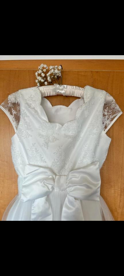 Kommunionkleid, Kleid für Hochzeit, Blumenmädchenkleid - Gr. 164 in Sandberg