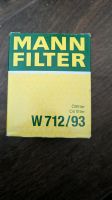 Ölfilter Mann-Filter W712/93 OVP nagelneu Bayern - Geisenfeld Vorschau