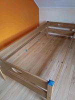 Paidi Kinderbett Buche mit Bettkasten ohne Lattenrost Sachsen - Hoyerswerda Vorschau