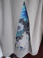 Shirt Bluse 42/44 Laura Torelli hellgrau Rückenteil mit Blumen Baden-Württemberg - Crailsheim Vorschau