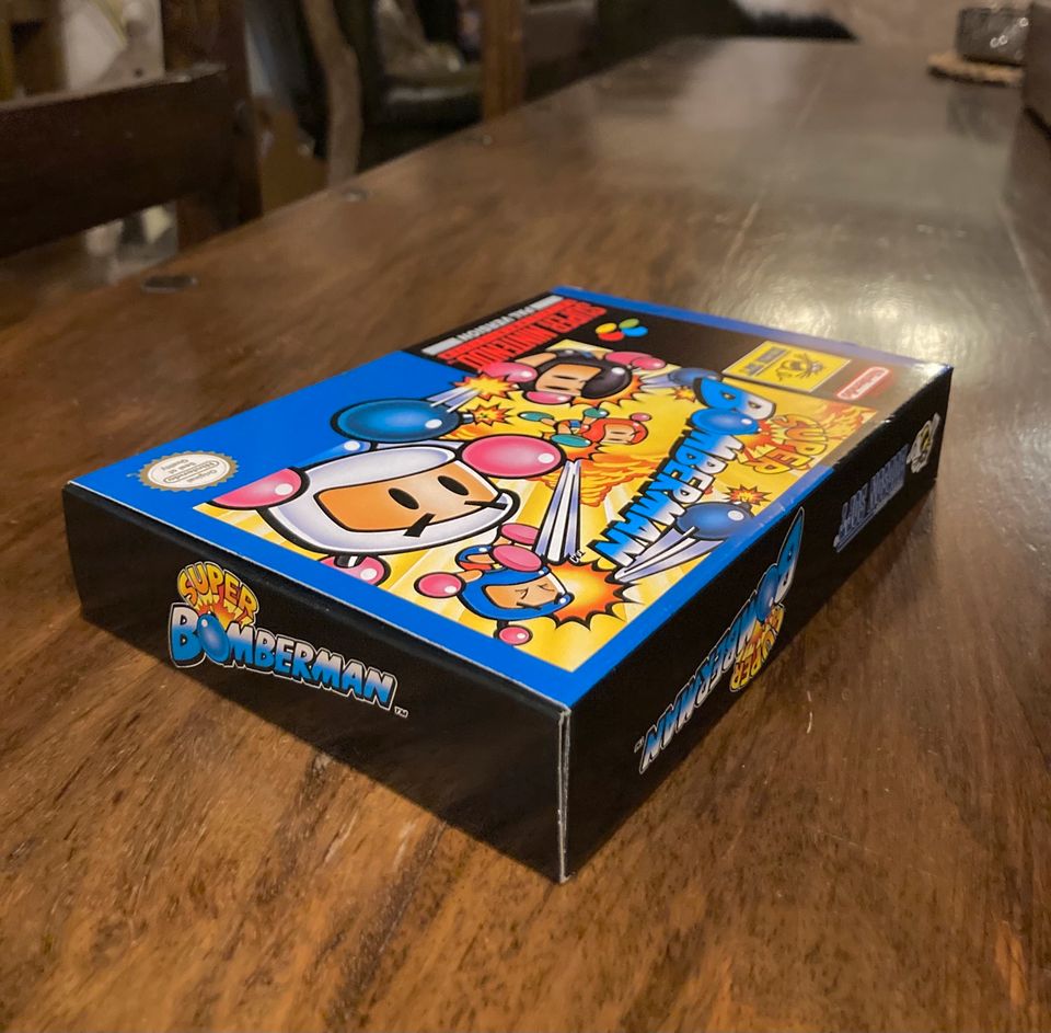 Super Nintendo Snes Bomberman OVP Retro 90er in Mönchengladbach