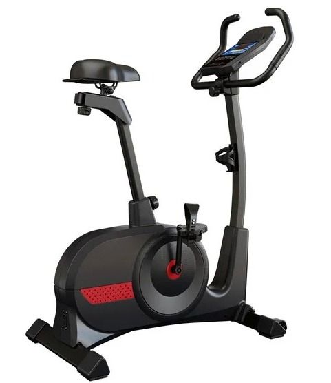 Heimtrainer-Ergometer-Wirbelstrombremse-Bluetooth-16 Programme in Mettingen