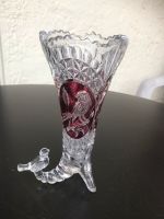 Bleikristall Hofbauer red bird Vase Berlin - Rudow Vorschau