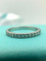 Tiffany & Co Novo Bandring Gr. 49, Platin, Ehering, Diamantring Hessen - Hanau Vorschau