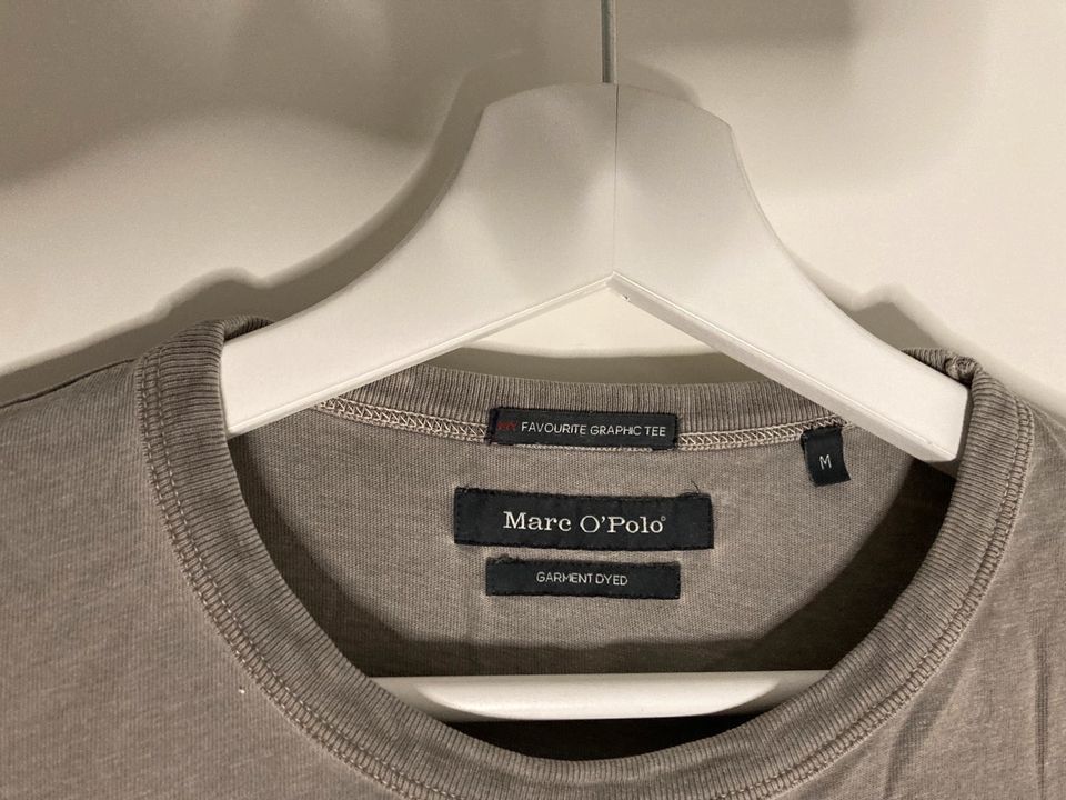 Graues Marc O’Polo Marken-T-Shirt Gr. M in München