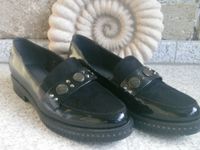 Tamaris touch it Gr.40 Damenschuhe schwarz Velour Leder Halbschuh Baden-Württemberg - Vogtsburg Vorschau