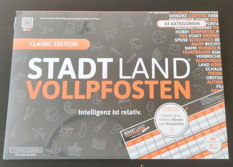 Gesellschaftsspiel - Stadt Land Vollpfosten XXL in Hannover