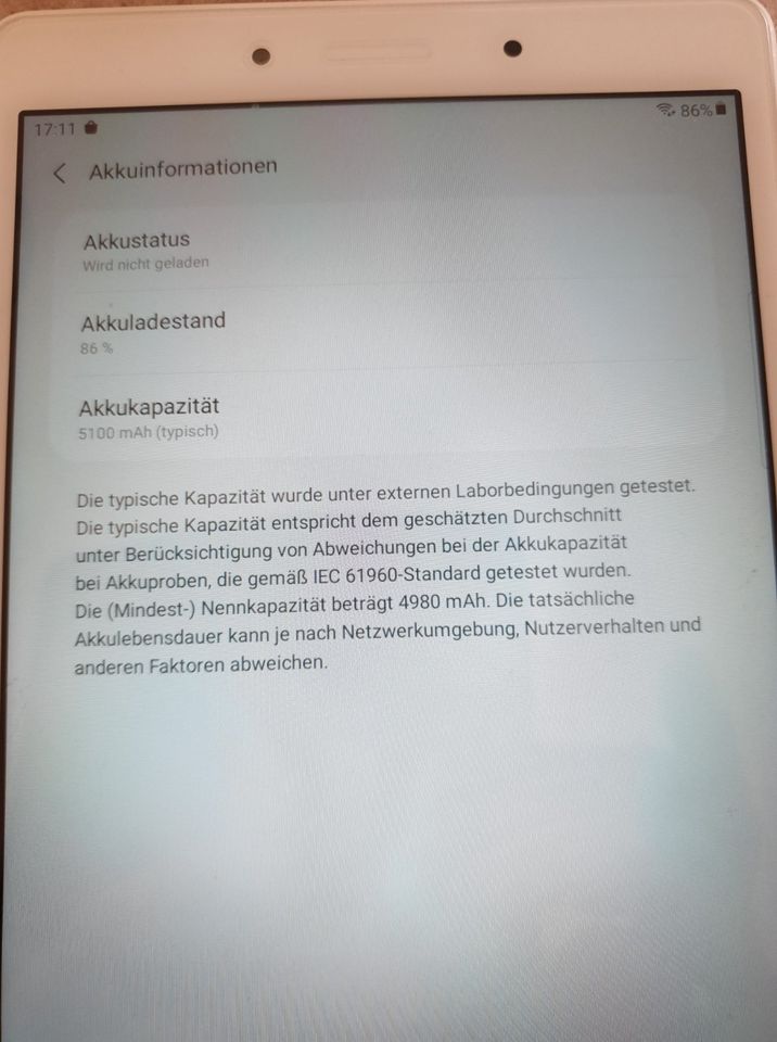 Tablet Smasung Galaxy Tab A (2019) in Regenstauf