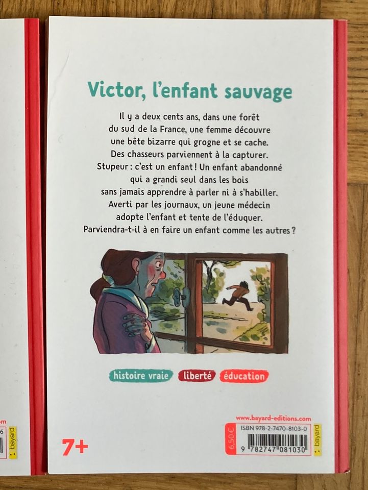 Französisches Kinderbuch J‘aime lire Victor, l’enfant sauvage TOP in Pentling