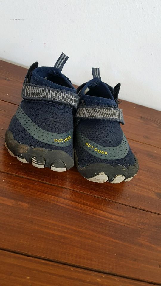 Barfußschuhe Kinder Freiluftkind Outdoor blau Größe 28 in Tensfeld