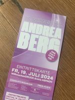 Andrea Berg Heimspiel Karte Ticket Freitag 19.07 Stehplatz Aspach Baden-Württemberg - Nürtingen Vorschau
