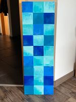 Bild Acryl auf Leinwand, "Mosaik" in Blau/Türkis-Tönen Nordrhein-Westfalen - Hünxe Vorschau