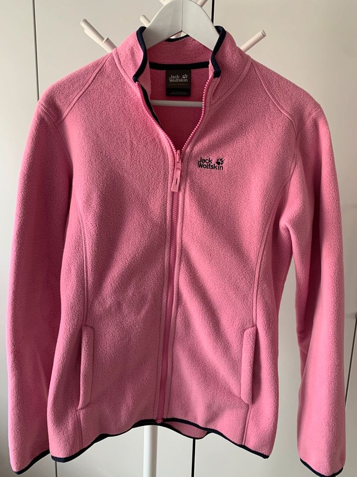 3in1 System Jacke von Jack Wolfskin dunkelblau Pink Gr. 176 in Stuhr