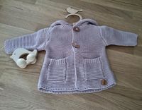 Hans Natur Strickjacke mit Kapuze 50/56 rose Bayern - Oberaudorf Vorschau