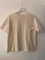 Cremefarbenes Tshirt mit Aufdruck von Zara - Größe XS Nordrhein-Westfalen - Lüdenscheid Vorschau