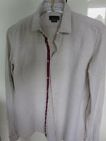 Herrenhemd Zara Slim Fit langarmig Gr. L 100% Leinen München - Milbertshofen - Am Hart Vorschau