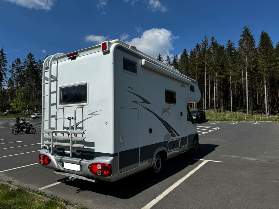 Wohnmobil Hobby 595 Solar/AHK/Lifepo4/SatTV/3 Schlafplätze in Floh-Seligenthal-Seligenthal