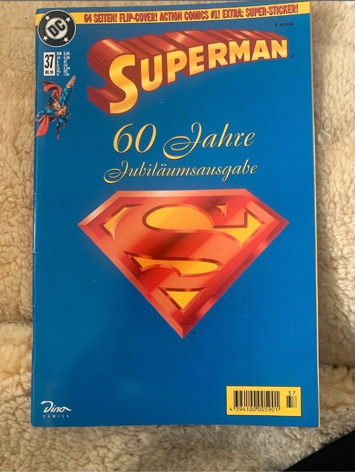 Action Comics Superman Nr. 1 Flip Cover Comic 60 Jahre in Berlin