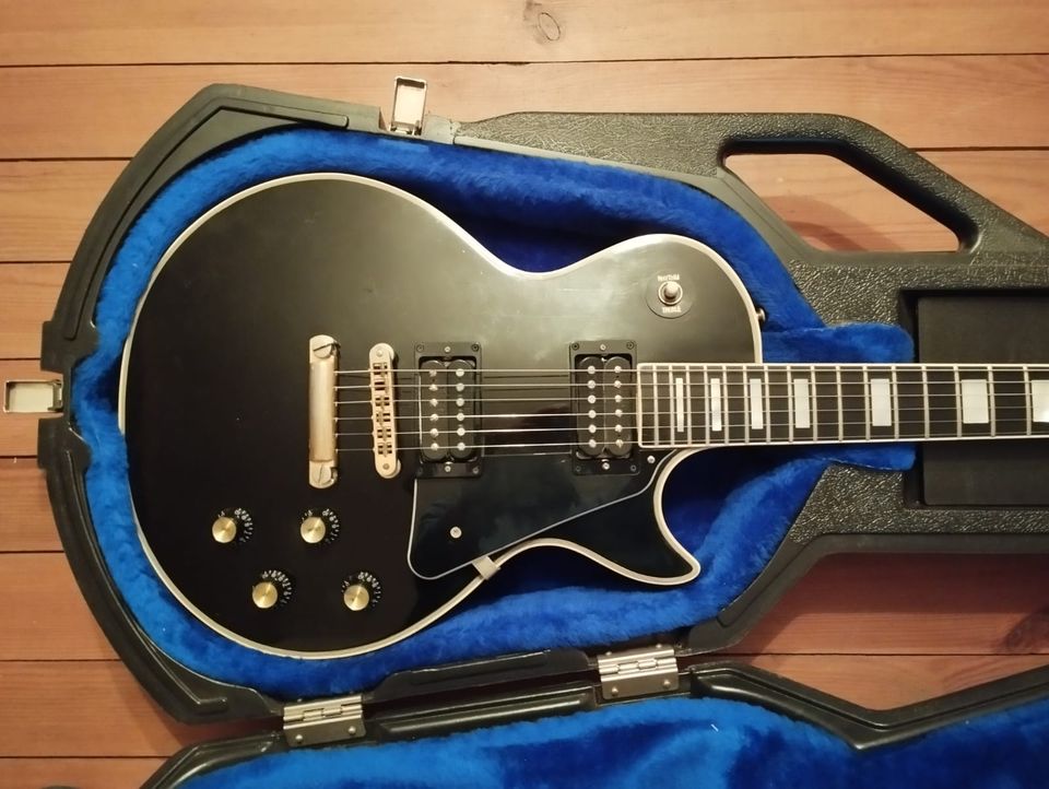 Gibson Les Paul Black Beauty USA 1976 Custom in Ribnitz-Damgarten