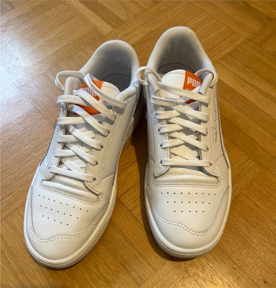 Puma Sneaker weiß orange , Größe 38 wie neu in München