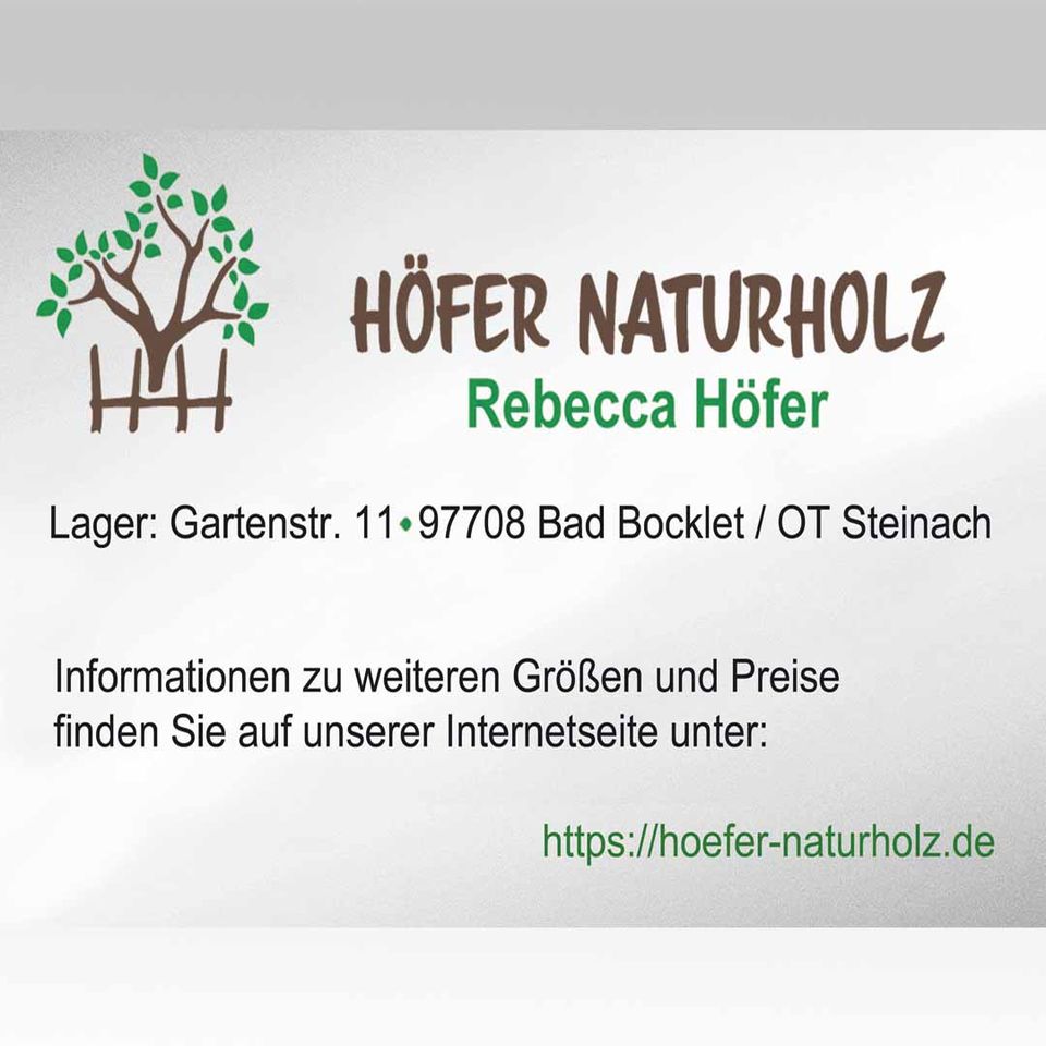 Holzstangen natur | Rundholzstangen | Naturholzstangen in Bad Bocklet