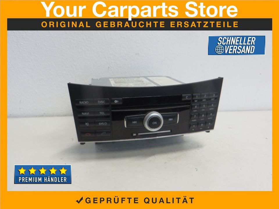 Mercedes E W212 Autoradio Navigation Comand DVD A2129008404 in Neutraubling