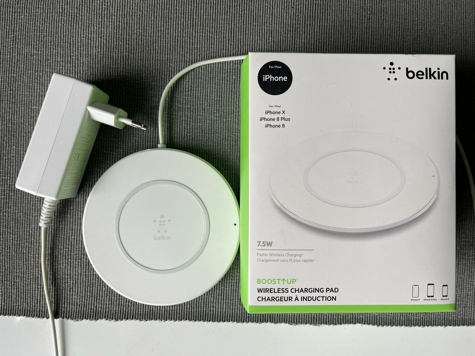 Belkin BoostUP QI Ladepad 7,5 Watt Apple iPhone 11 12 13 14 in Bamberg