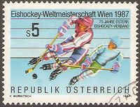 Österreich 1877 ° Eishockey-Weltmeisterschaft Wien 1987 - Sport Nordrhein-Westfalen - Kamen Vorschau