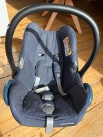 Maxi Cosi CabrioFix iSize Babyschale denim mit aeromoov Auflage Nordrhein-Westfalen - Brühl Vorschau