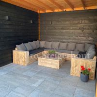 Gerüstholz Lounge-set Gartenmöbel Gartenset Lounge-sofa Ecklounge Nordrhein-Westfalen - Kleve Vorschau