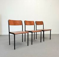 1/15 Klassischen Teak Stühle Chairs Metallgestell Industrial Set Mitte - Tiergarten Vorschau