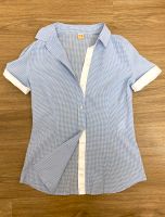 Bluse BOSS Orange 34 36 S XS hellblau weiß Kurzarm Hemd Hamburg-Nord - Hamburg Uhlenhorst Vorschau