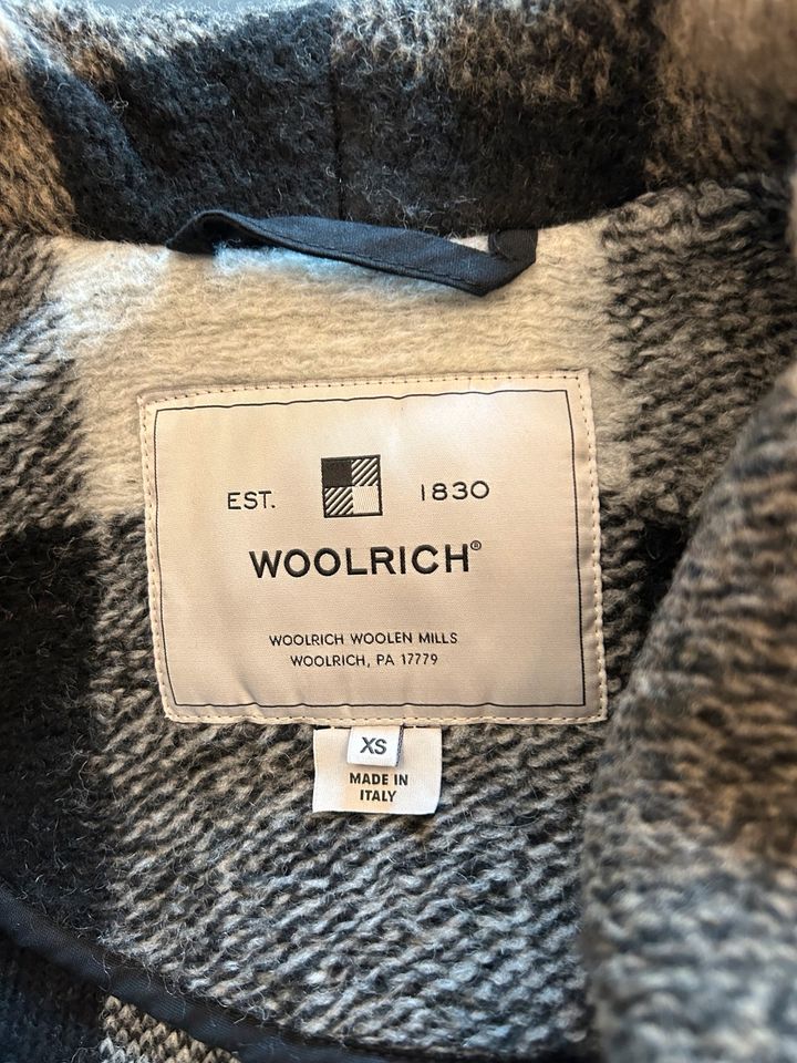 Woolrich Mantel Wollmantel Karo Gr. XS S M in Leer (Ostfriesland)