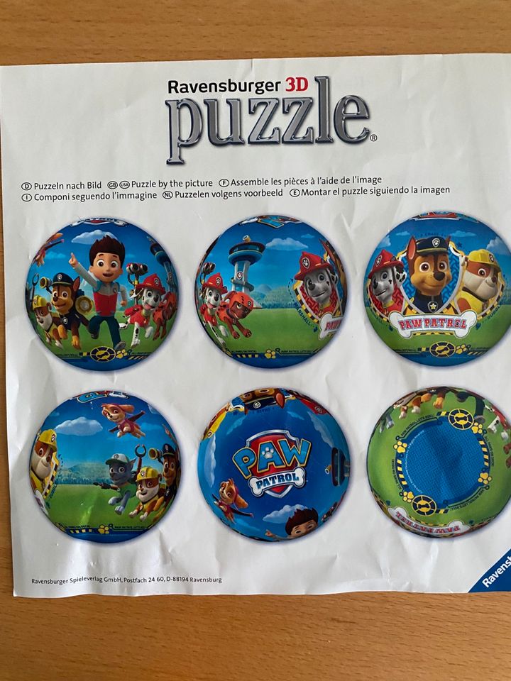 Paw Patrol 3 D Puzzle (Nachtlicht) in Minden