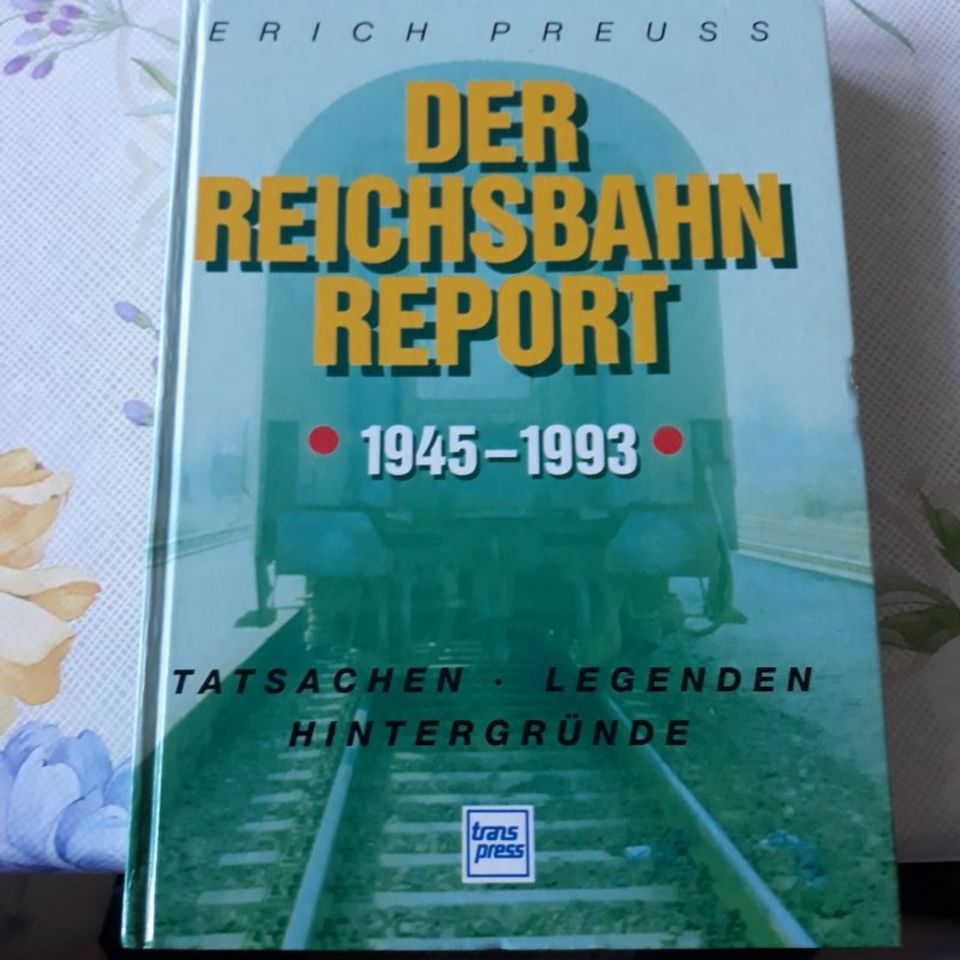 Buch über die Deutsche Reichsbahn in Leipzig