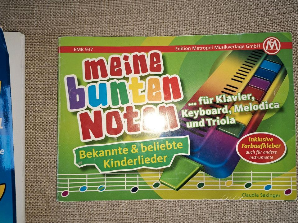 3 Klavier-Bücher für Kinder, Meine bunten Noten in Bremen