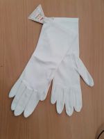 Neu! 50er 60er Handschuhe 7 Stoff weiß Vintage-Sahneschnittchen Bayern - Landshut Vorschau