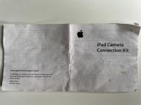 Apple iPad Camera Connection Kit Baden-Württemberg - Bad Mergentheim Vorschau