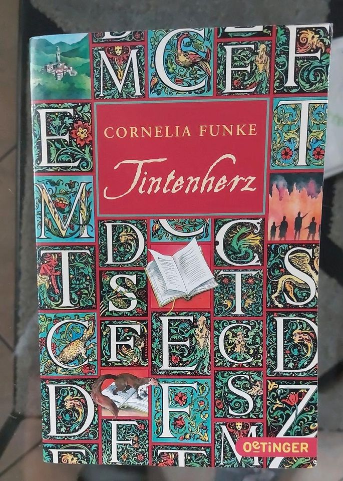 Tintenherz Buch Cornelia Funke in Am Mellensee