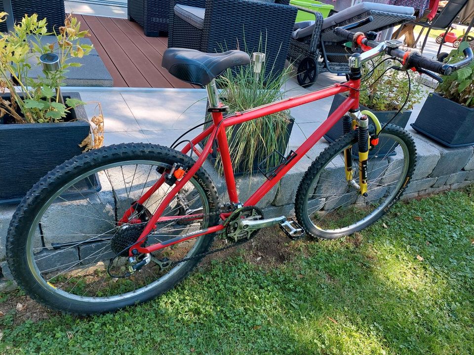 Giant Mountainbike mit Magura Felgenbremse und XT in Memmelsdorf