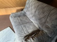 Sofa 2x Zweisitzer grau mokiert Niedersachsen - Nienstädt Vorschau