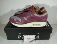 Nike Air Max 1 Patta Waves Rush Maroon + Bracelet – Gr. 43 US9.5 Leipzig - Plagwitz Vorschau