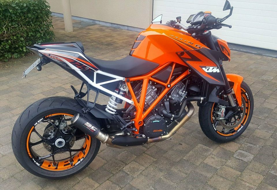 Aufkleber für KTM Superduke 1290 BEAST Wheelsticker Tuning Felgen in Andernach