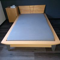 Futonbett 1,4 m x 2,2 m Buche für Jugendzimmer Schleswig-Holstein - Vaalermoor  Vorschau