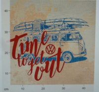 DIY Kissenpanel VW Bulli blau / beige Niedersachsen - Garbsen Vorschau