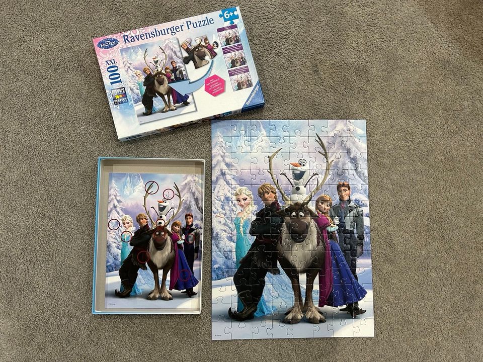 Ravensburger Puzzle 100 Teile - Frozen Elsa & Anna in Uehrde