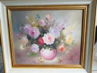 Gemälde Blumenstrauß in rosa Vase Hessen - Siegbach Vorschau