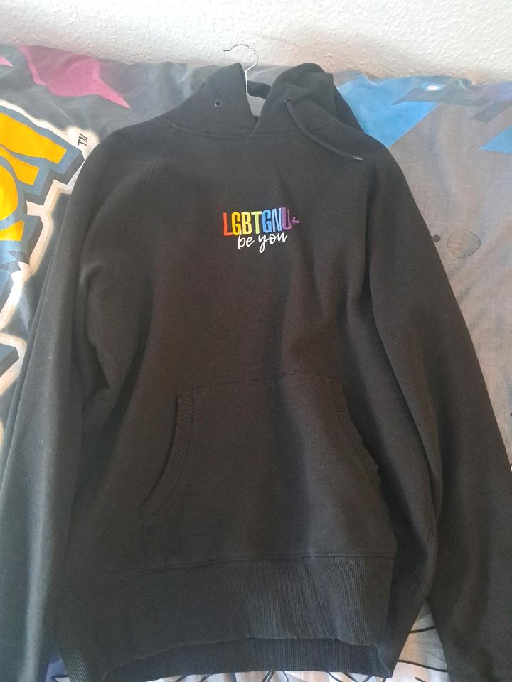 Gnu Hoodie Pride Month Youtube in Demmin